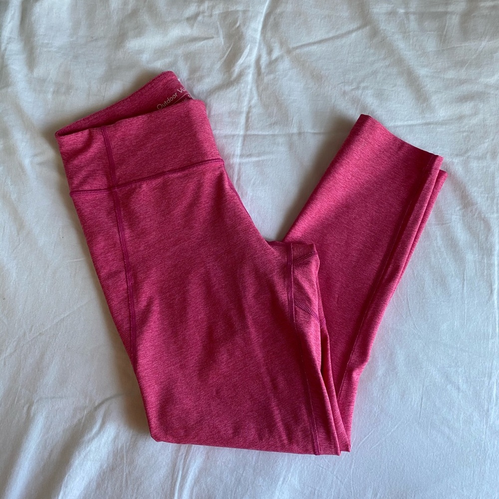 Outdoor voices 7/8th pink leggings
